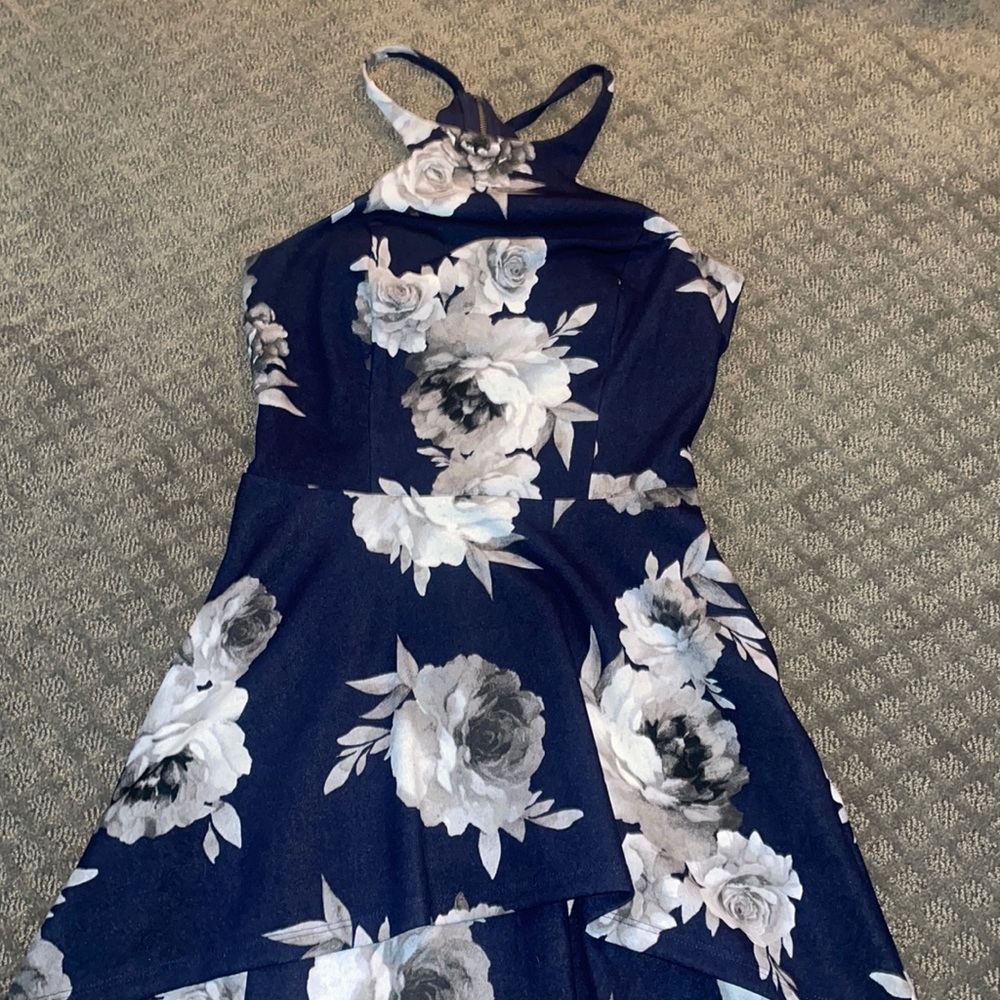Floral skater dress